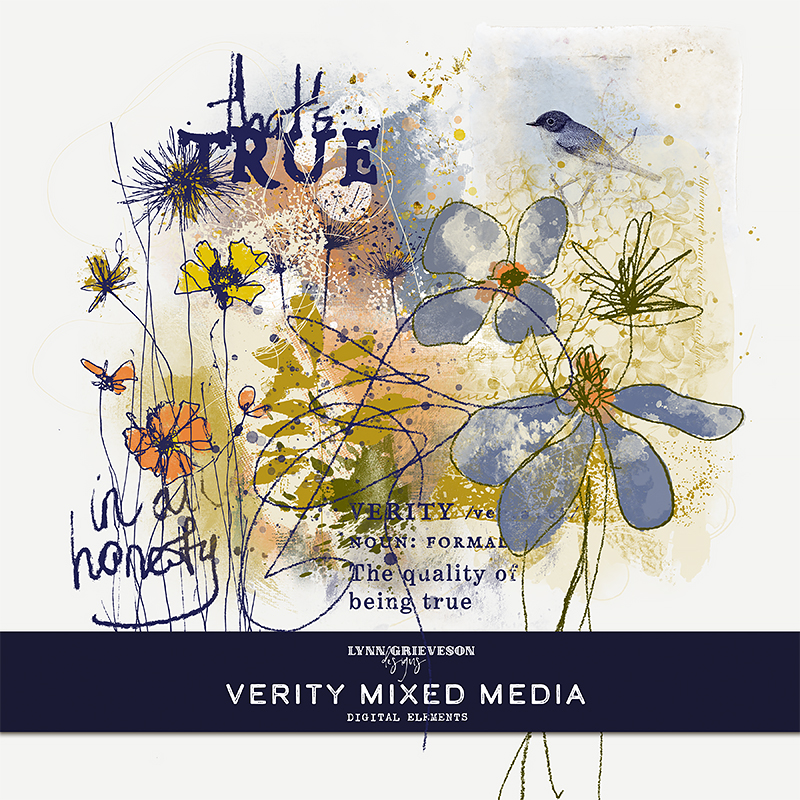Verity Mixed Media by Lynn Grieveson