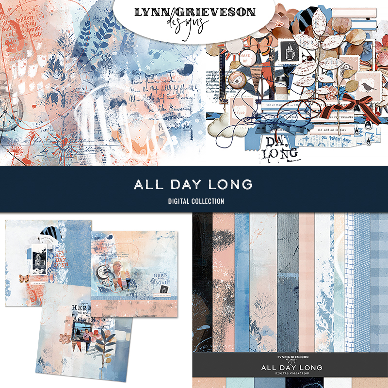 All Day Long Digital Scrapbooking Collection
