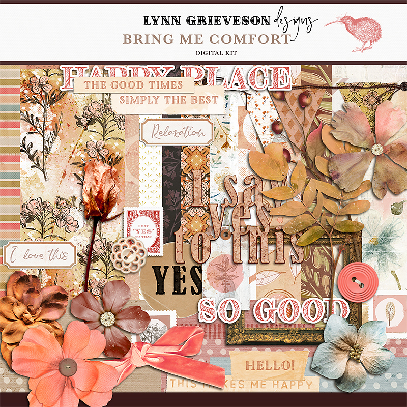 My Crafty Story Digital Scrapbooking Kit Digital Scrapbook Kit