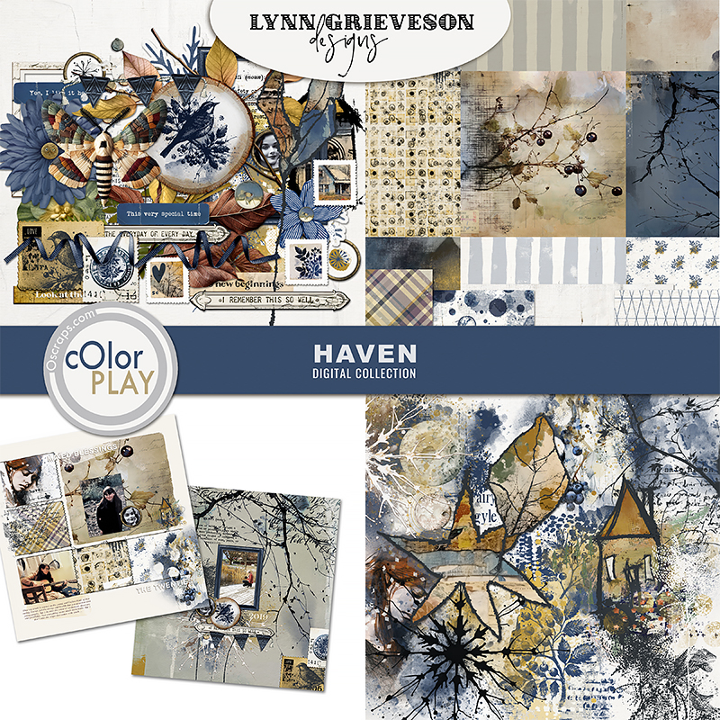 Haven Digital Scrapbooking Collection by Lynn Grieveson