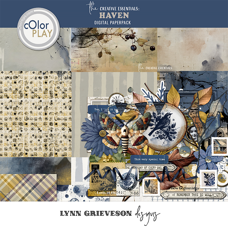 Haven Digital Scrapbooking Kit by Lynn Grieveson