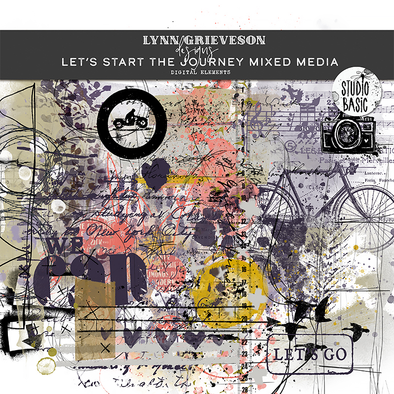 Let's Start the Journey Mixed Media