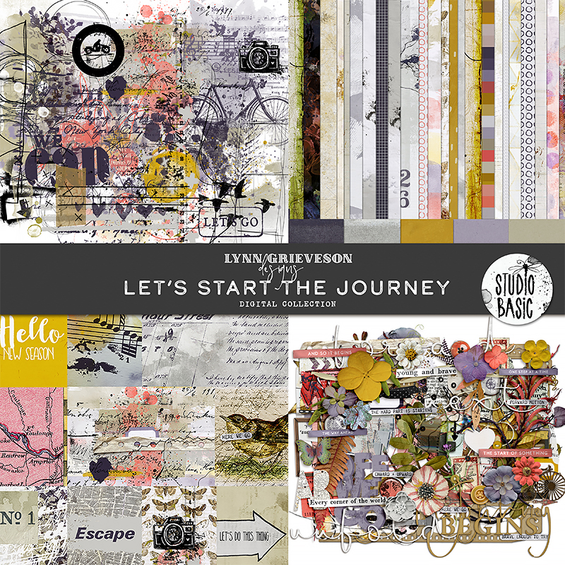 Let's Start the Journey Collection by Lynn Grieveson and Studio Basic