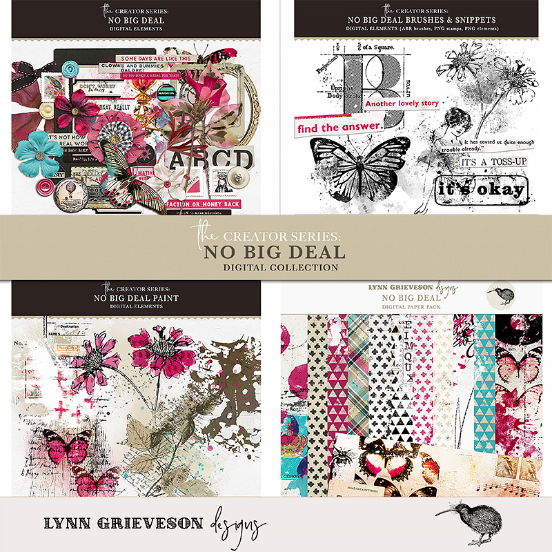 No Big Deal Digital Scrapbooking Collection