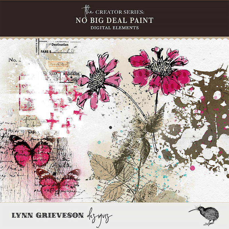 No Big Deal Paint for Digital Scrapbooking