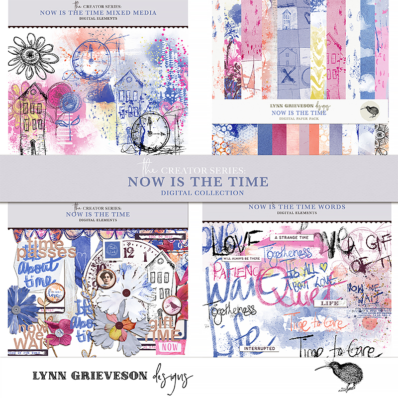 Now is the Time Digital Scrapbooking Collection