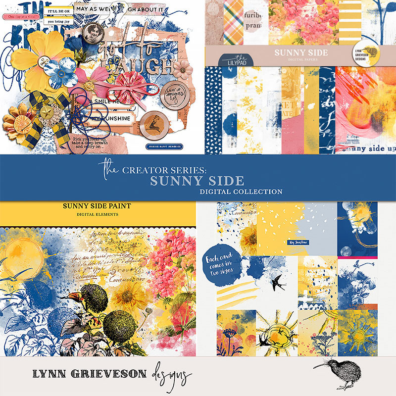 Sunny Side Digital Scrapbooking Collection