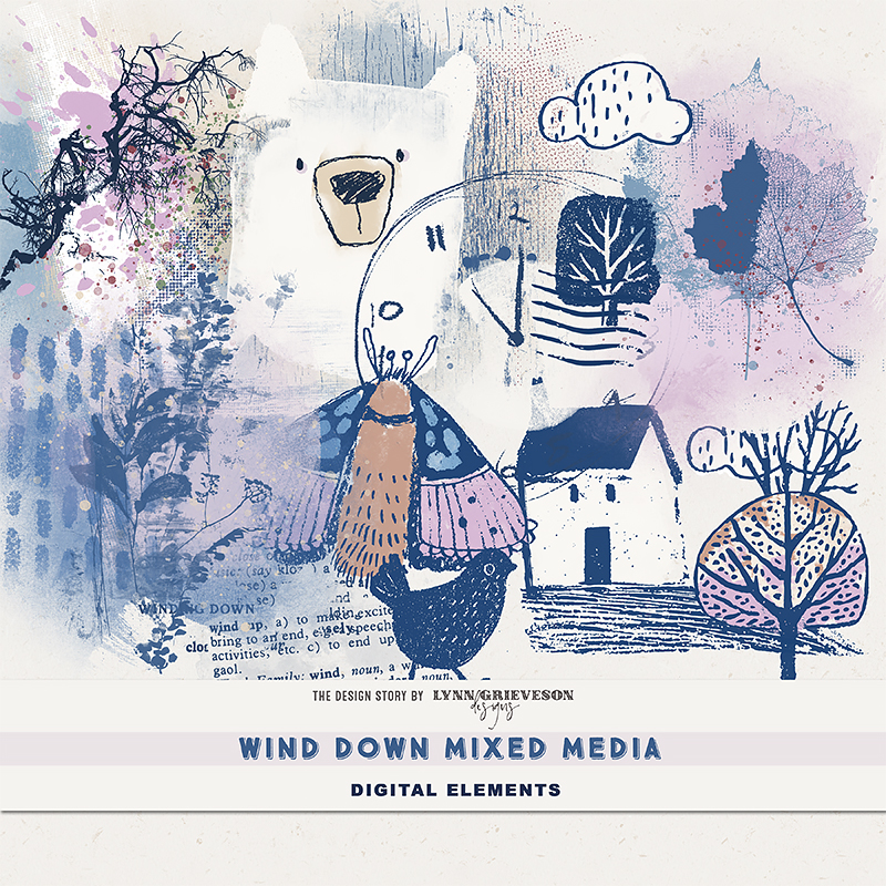 Wind Down Mixed Media by Lynn Grieveson