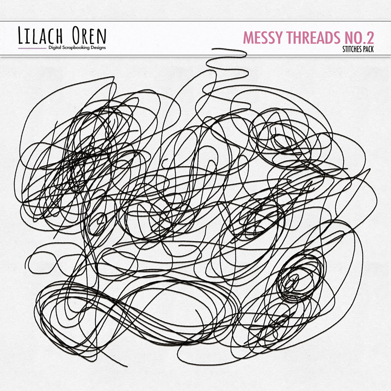 Messy Threads 02 by Lilach Oren