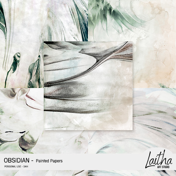 Obsidian - Painted Papers