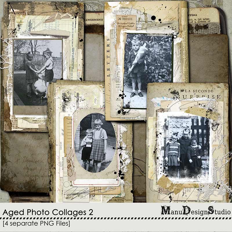 Aged Photo Collages 2