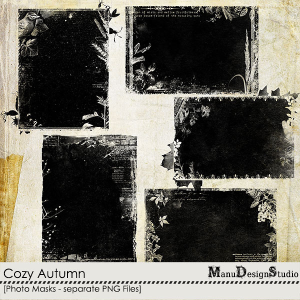 Cozy Autumn - Photo Masks