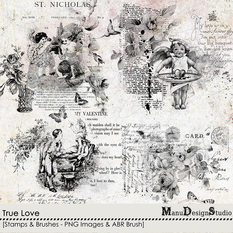 True Love - Stamps