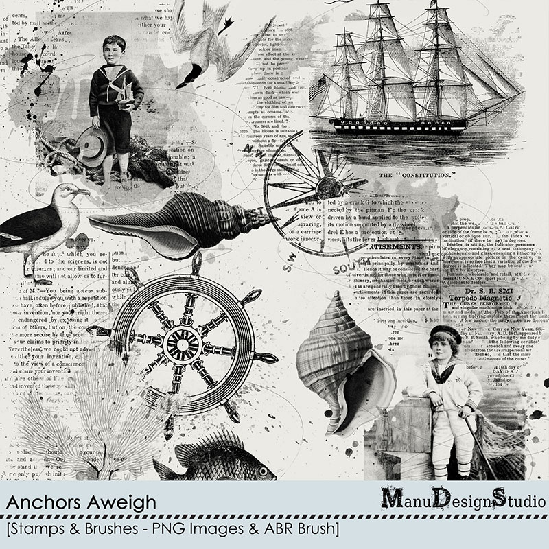 Anchors Aweigh - Stamps