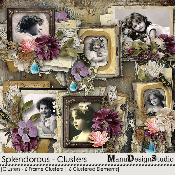 Splendorous Clusters by Manu Design Studio
