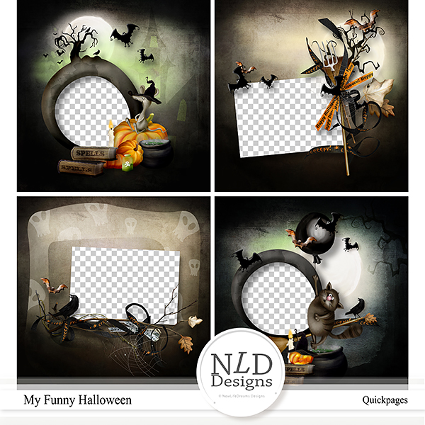 My Funny Halloween Quickpages