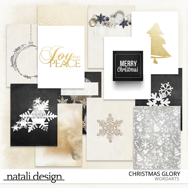Christmas Glory Journal Cards