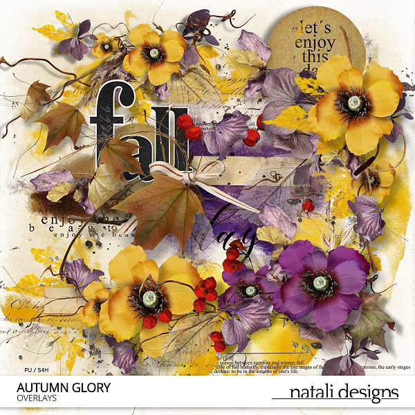 Autumn Glory Overlays