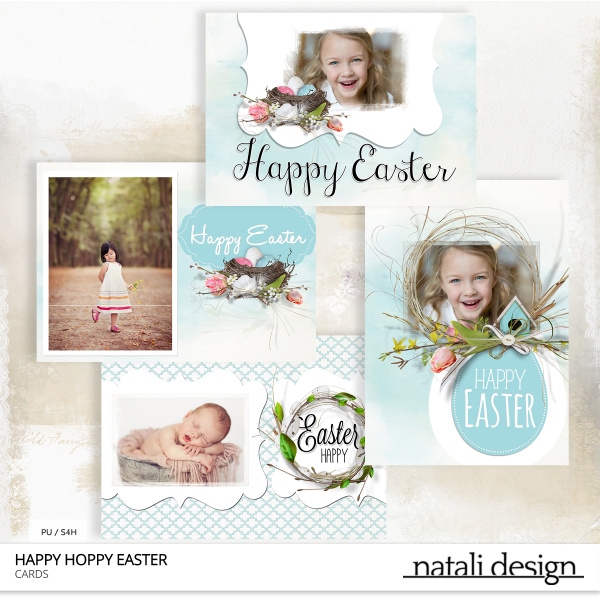 Happy Hoppy Easter Cards