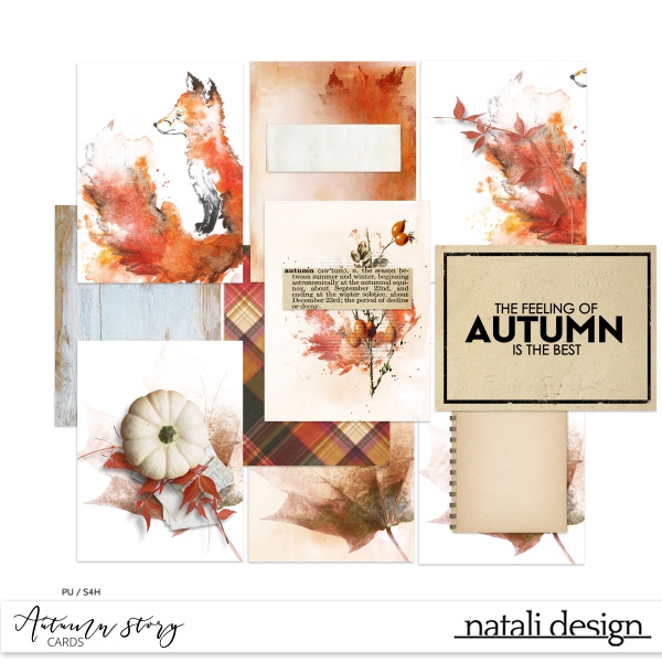 Autumn story Cards
