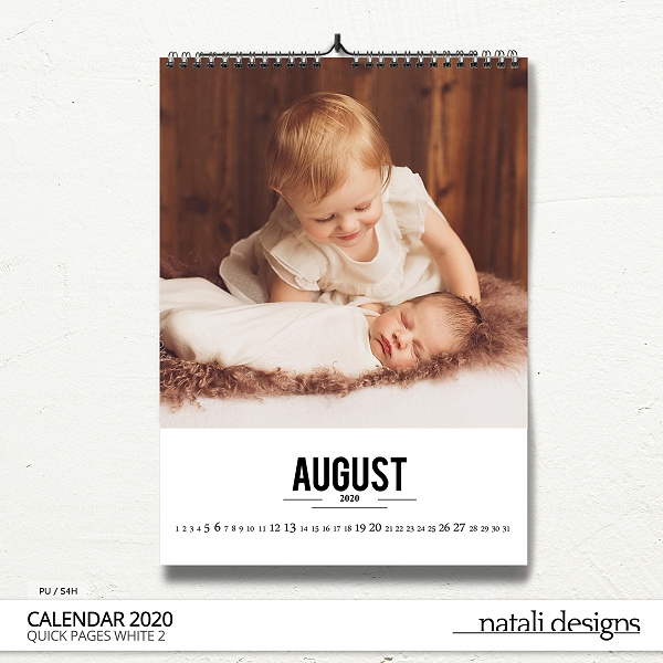 2023 Calendar White 2