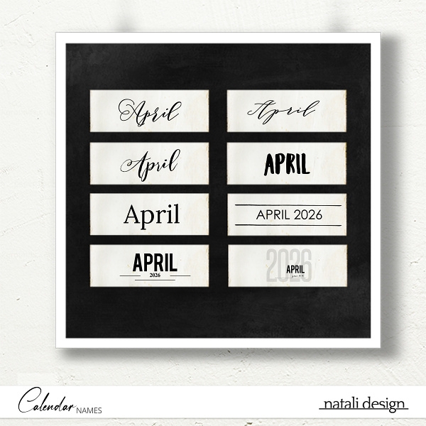 2026 Calendar Names 2026 Calendar Names