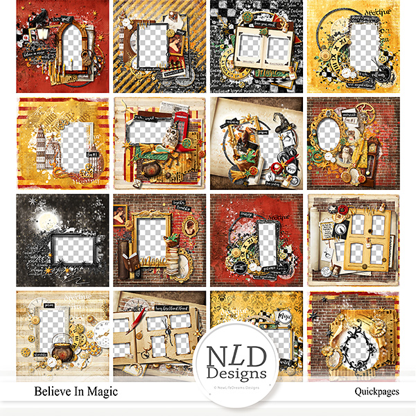 Believe In Magic Quickpages