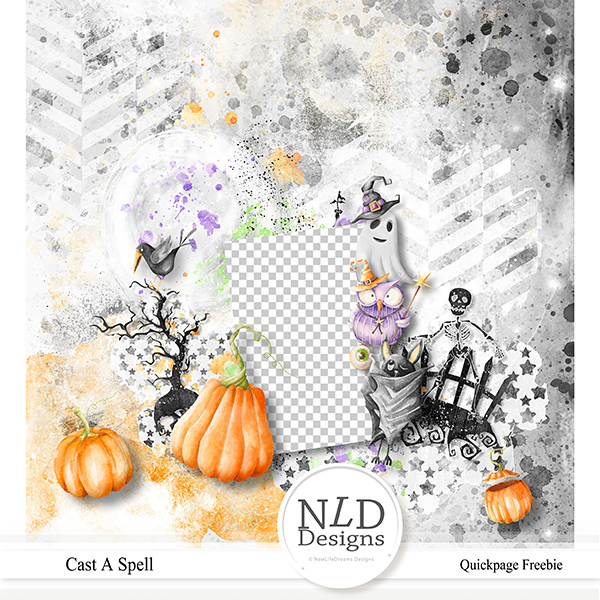 Cast A Spell Quickpage Freebie