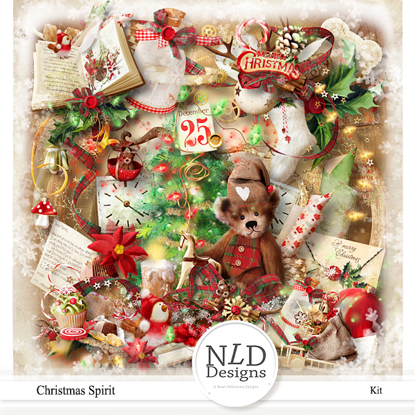 December 25th: Christmas Day Scrapbooking Kit