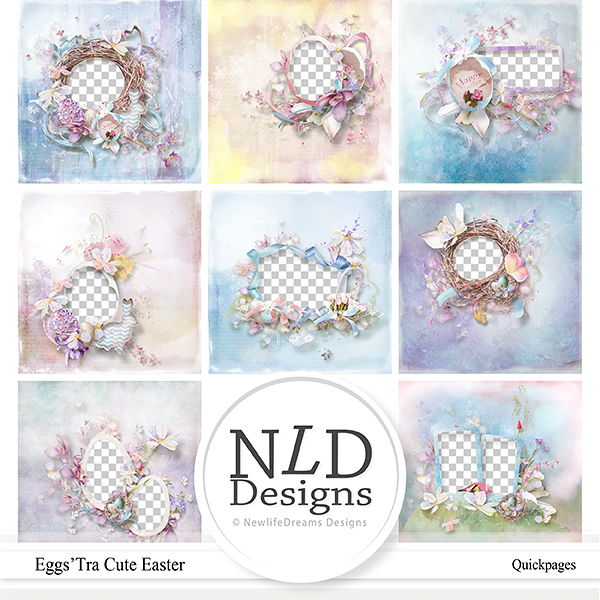 Eggs'tra Cute Easter Quick Pages