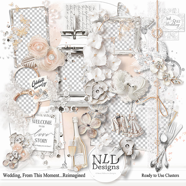 Wedding,From This Moment...Clusters By NLD Designs