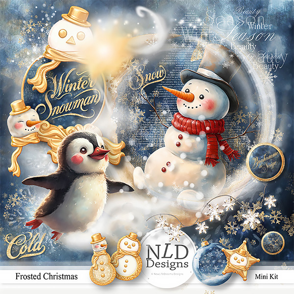 Frosted Christmas By NLD Designs