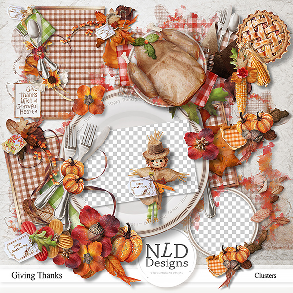 Giving Thanks Clusters By NLD Designs