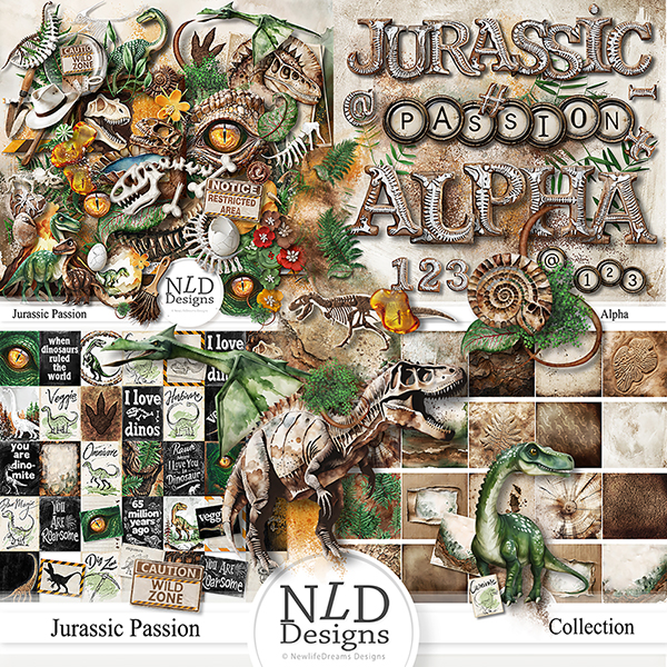 Jurassic Passion Collection By NLD Designs