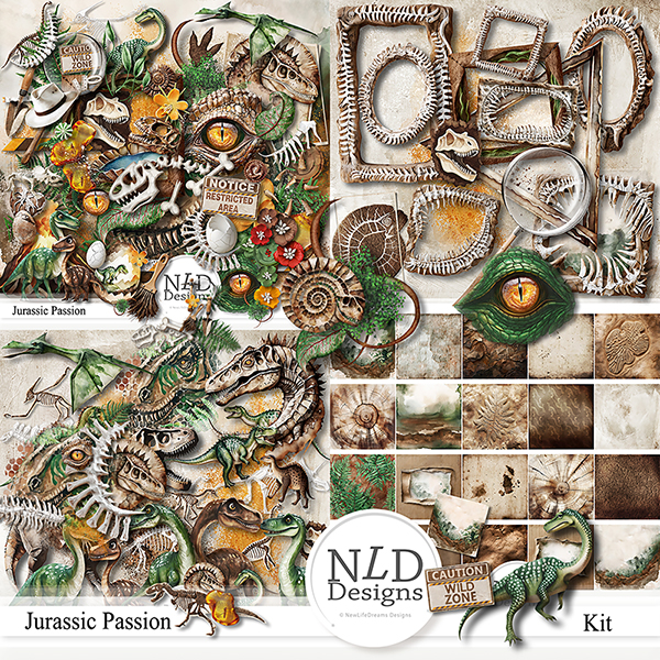 Jurassic Passion Complete Kit By NLD Designs