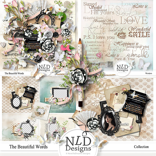The Beautiful Words Collection by NLD Designs