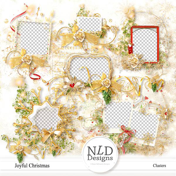 Joyful Christmas Clusters