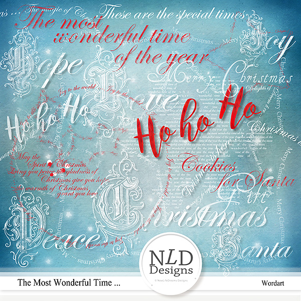 The Most Wonderful Time Wordart
