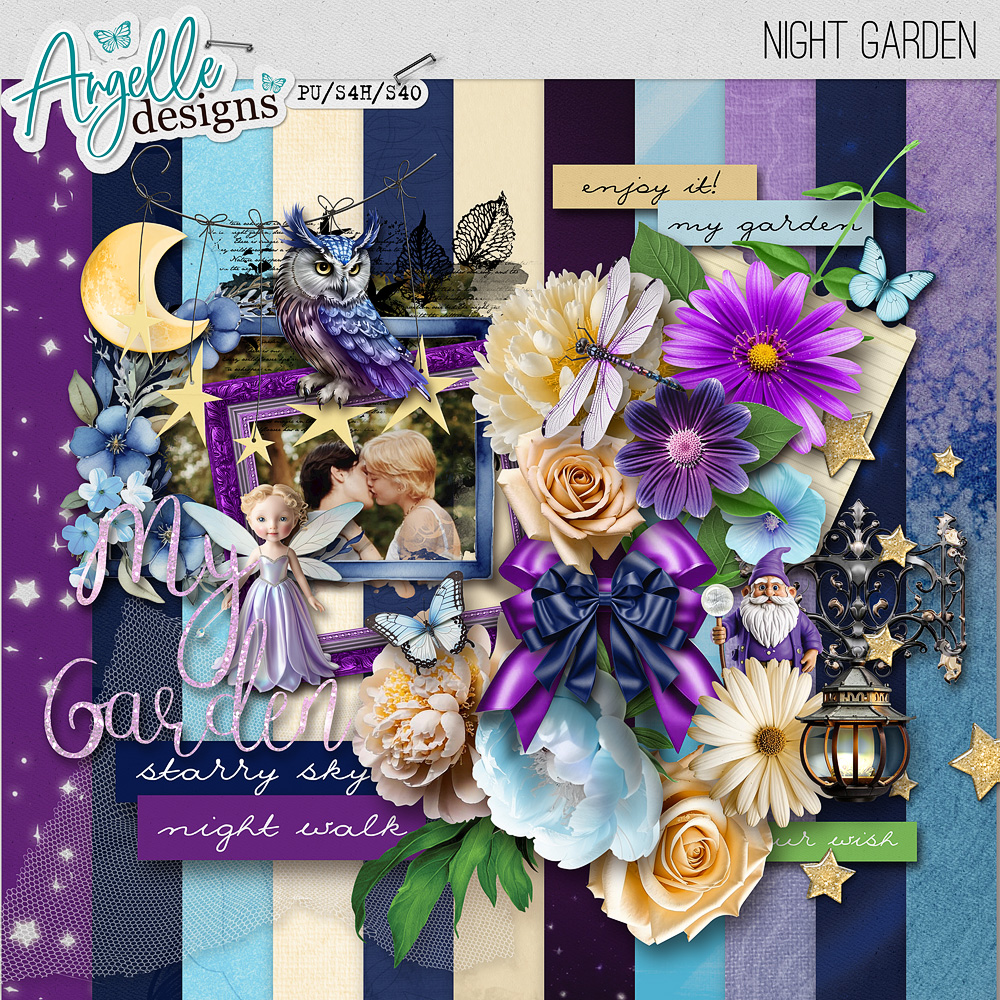 Night Garden by Angelle Designs