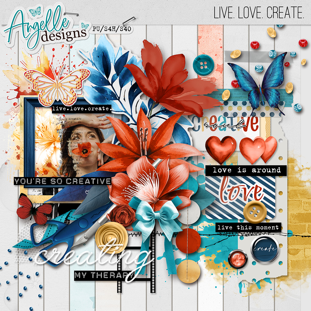 Live Love Create by Angelle Designs