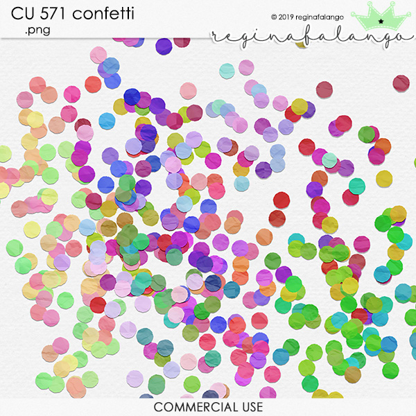  CU 571 CONFETTI