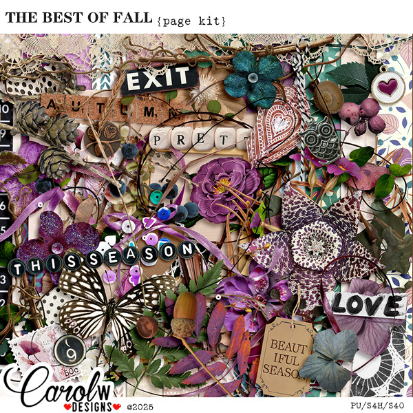 THE BEST OF FALL-Page Kit