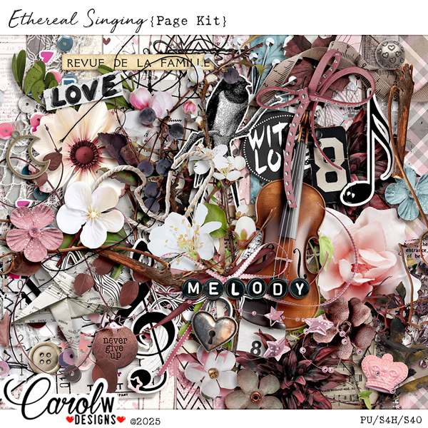 Ethereal Singing-Page Kit