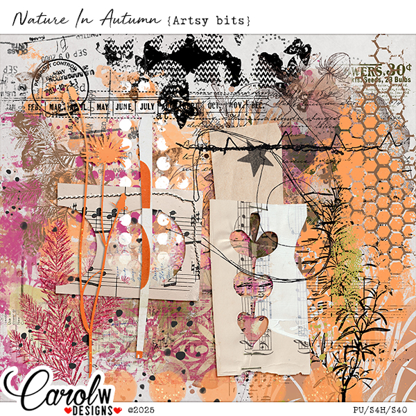 Nature In Autumn-Artsy bits