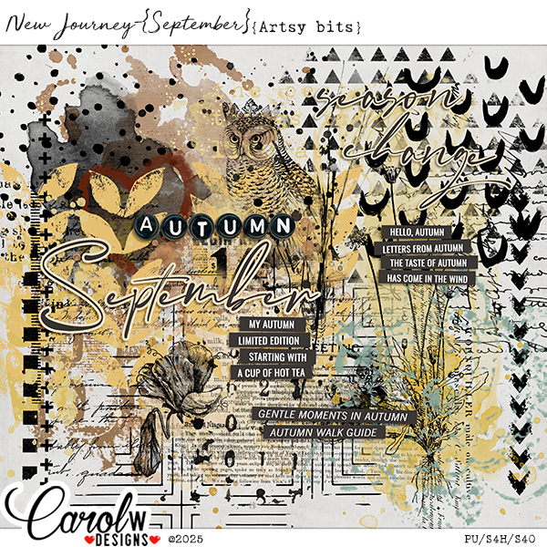 New Journey-{September}-Artsy bits
