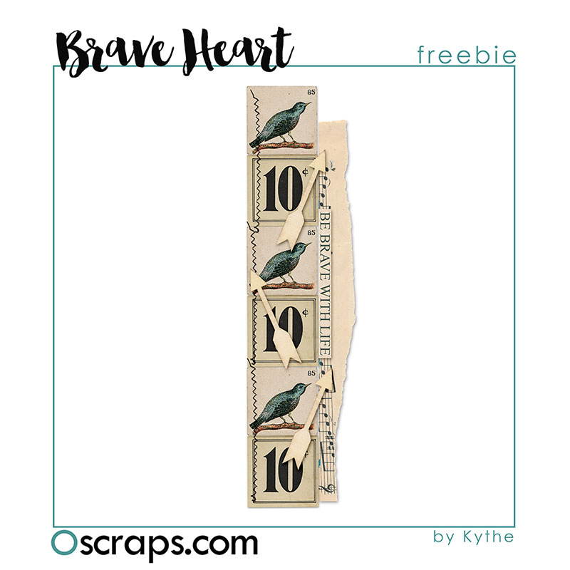 A Brave Heart - Oscraps Mega Collab Gift 02