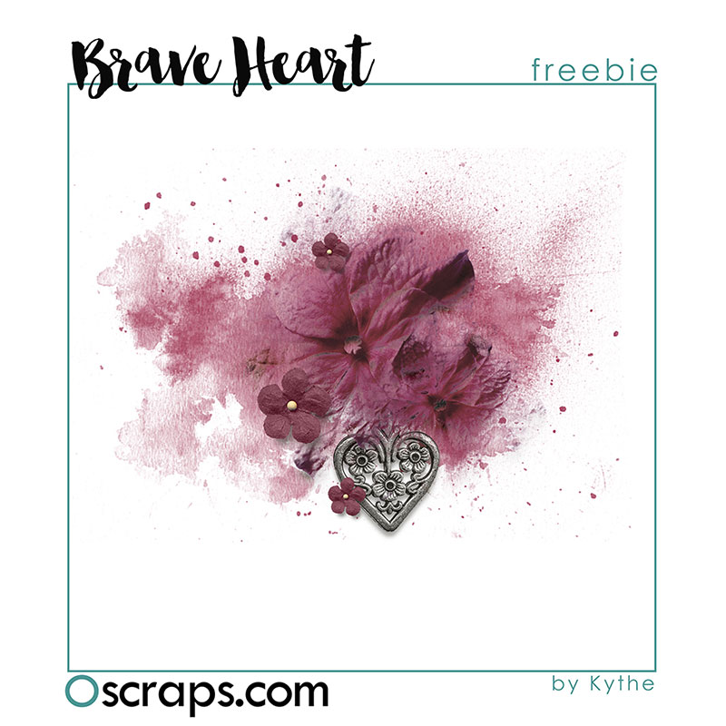 A Brave Heart - Oscraps Mega Collab Gift 07