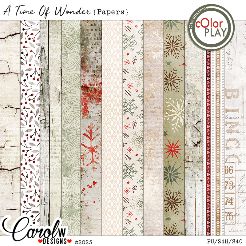 A Time Of Wonder-Papers