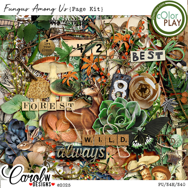 Fungus Among Us-Page Kit