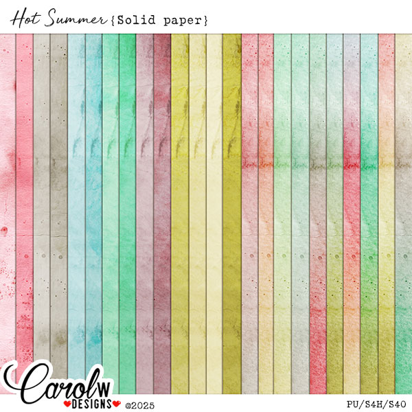Hot Summer-Solid paper